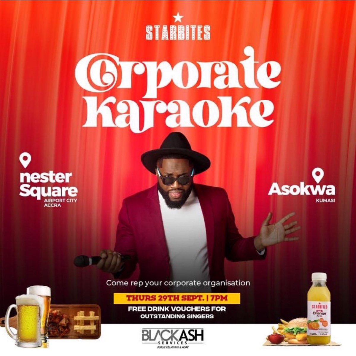 Starbites Ghana on Twitter "Another karaoke night..and it’s the last