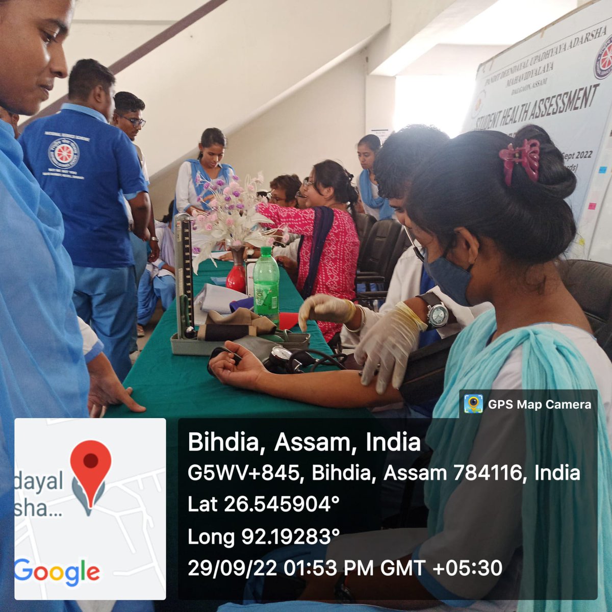 PduamNss's tweet photo. Health Assessment programme for students was organized in the college by NSS Unit PDUAM Dalgaon in collaboration with IQAC on 29/09/2022. Body Mass Index (BMI) and BP was assessed during the programme. 
@nss_rdguwahati @DIPAKKU93471047  @GUNSSCELL @_NSSIndia @YASMinistry https://t.co/V95S4RJwz6