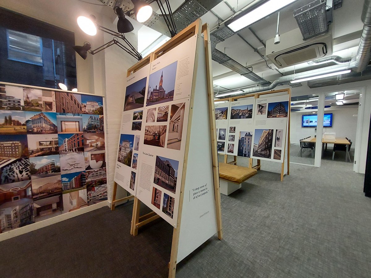 _jmarchitects's tweet photo. Looking forward to celebrating our 20 | 60 anniversary in London this evening...

#jmarchitects #wearejmarchitects #60yearsofpjmp #20yearsofjmarchitects #pjmp #jma #exhibition #anniversary #happybirthdaytous #celebration #edinburgh #glasgow #manchester #london https://t.co/xvDQfxNMAz
