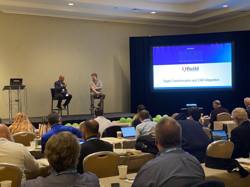 SYSPROAmericas's tweet image. Good morning, from Philly! #SYSPROspark East Coast kicked things off today with a networking breakfast, product insights from our latest release, and a #DigitalTransformation deep-dive with extended solution partner, QBuild Software. More to come, so stay tuned...

#SYSPROusa