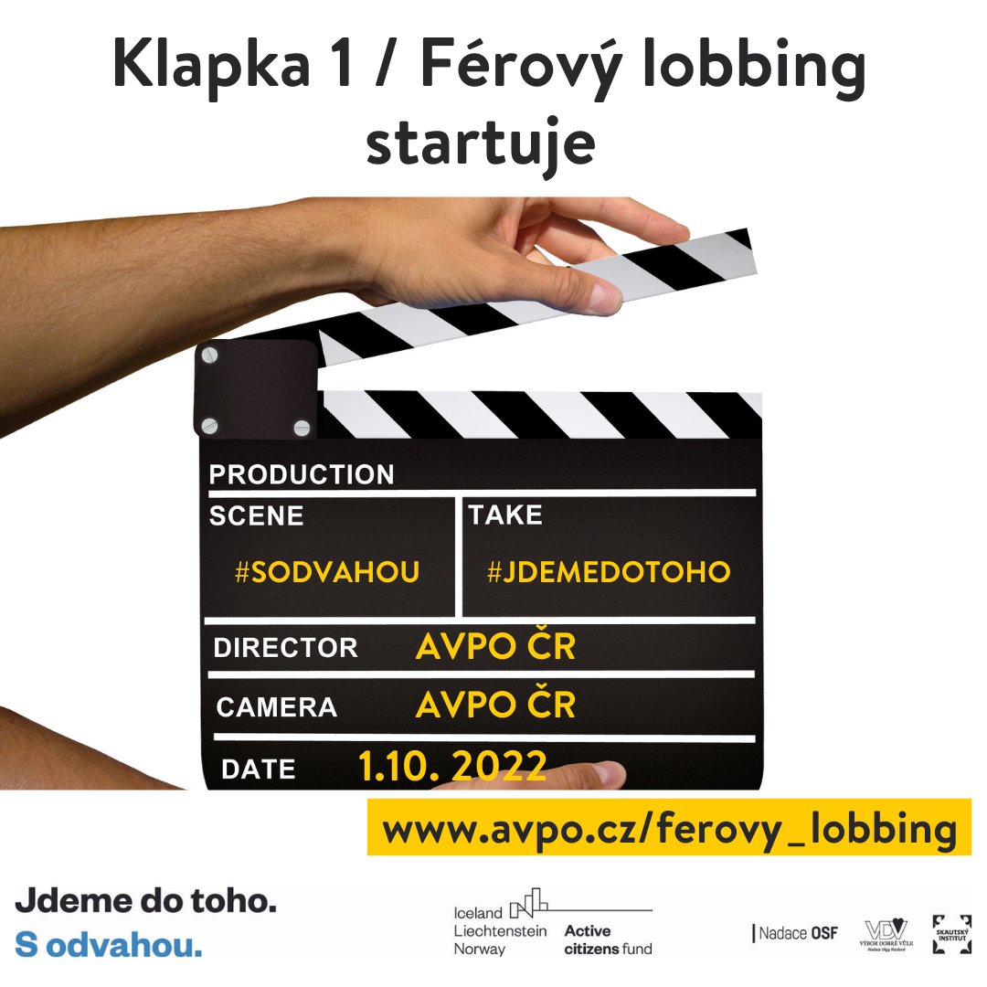 avpo_cr's tweet photo. Zítra startuje náš nový projekt Férový lobbing. #JDEMEDOTOHO #SODVAHOU a zvýšíme odborné kompetence pracovníků neziskových organizací v oblasti lobbingu (lokálního, celorepublikového). Děkujeme @nadaceOSF Podrobnosti na webu https://t.co/LcR3Ii8A3E
#avpocr #ferovy_lobbing https://t.co/cpZcP7nkFi
