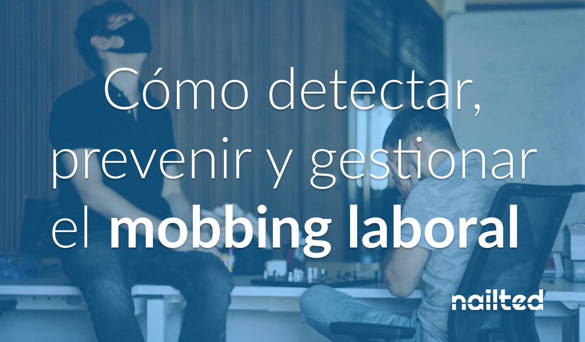 ¿SABÍAS QUÉ? Solo en EEUU

 🫣 48 millones de personas han experimentado #mobbing en su trabajo
😱 66% de los empleados es consciente que existe mobbing, a pesar de no ser víctimas del acoso.

Descubre qué es el mobbing, cómo detectarlo y prevenirlo en:  nailted.com/blog/es/como-d…