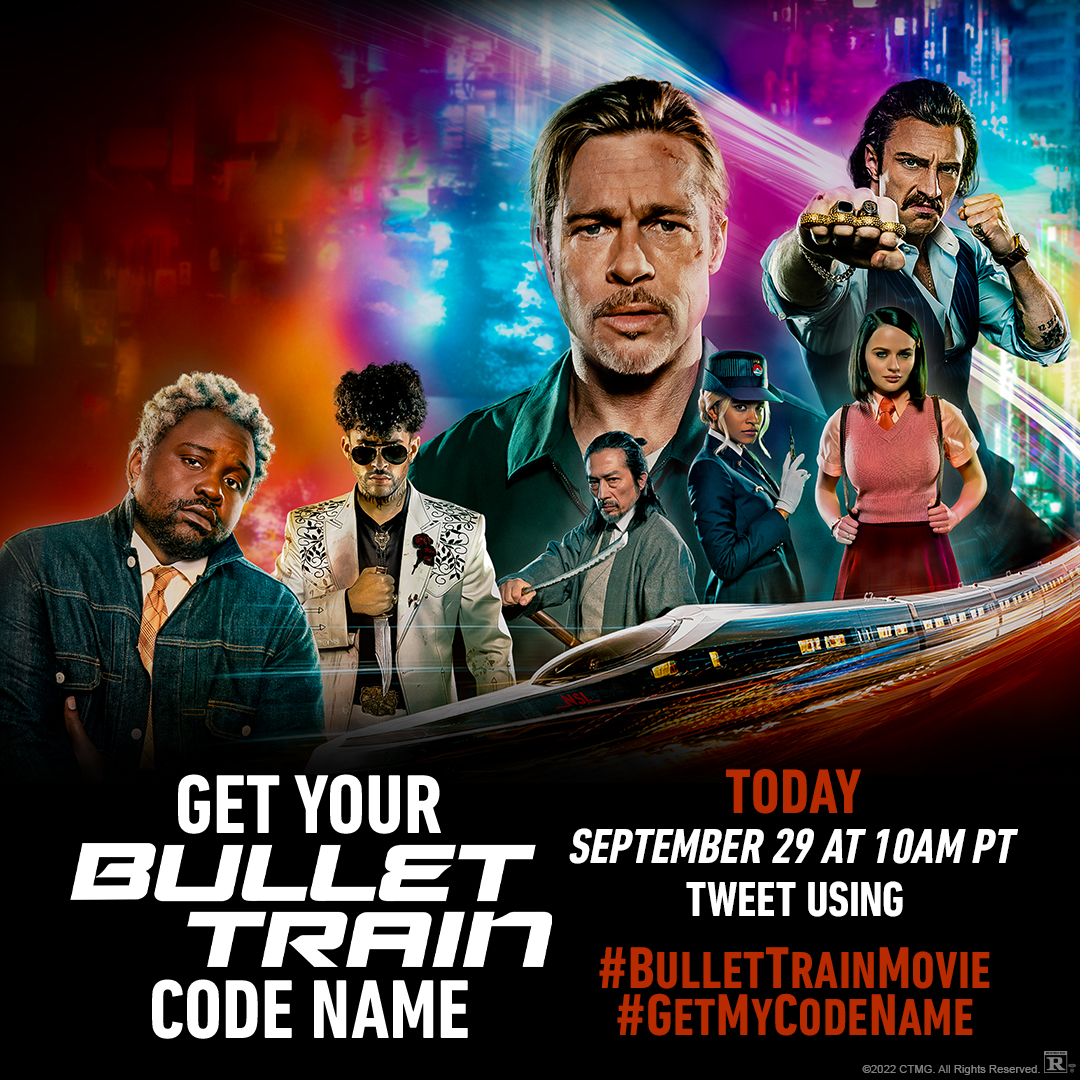 Bullet Train tweet media