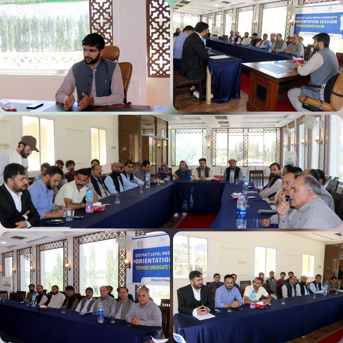 GhizerDc's tweet photo. Typhoid conjugated vaccine Drive related orientation session was held today with all stakeholders. DHO Ghizer briefed the participants that Vaccine drive is commencing from 03rd Oct and will last till 15 Oct. 
@csgbpk @HomeDeptGB @HealthDeptGB @TaeyibKhan https://t.co/gRg2zqjD8r