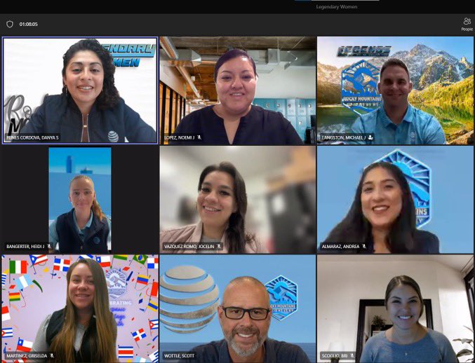 🫅🏼Legendary Women 👸🏽

This program has allowed me to share opportunities with the most fearless leaders on team Legends. Thank you all for an amazing experience! 

<a href="/scottwottle/">Scott Wottle - VP Rocky Mountains</a> @mikelangston_att <a href="/rockymtn_region/">ROCKY MOUNTAINS</a> <a href="/legends_rmr/">The Legends</a> @gowestregion <a href="/lifeatatt/">Life at AT&T</a> #lifeatatt