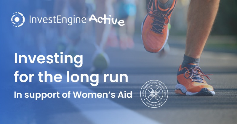 InvestEngine's tweet photo. Have you noticed our team supporting @womensaid? Now it’s your turn!
Claim your free t-shirt today, and join us on the 22nd Oct to run, walk, cycle or even dance, to raise money for Women’s Aid.
#InvestEngineActive #EndAbuseTogether
Ts&Cs apply