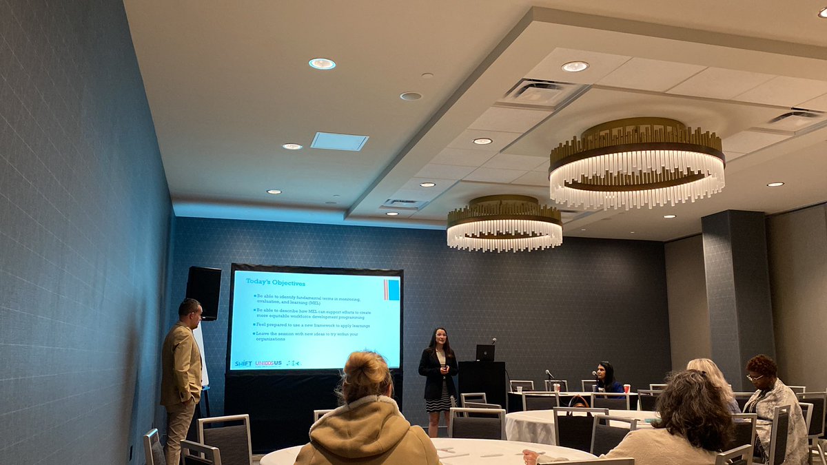 Learning how evaluation can be a tool for being more intentional about providing #wkdev services. <a href="/WeAreUnidosUS/">UnidosUS</a> <a href="/SERHouston/">SERJobs in Houston, TX</a> #SHIFTWorkforce