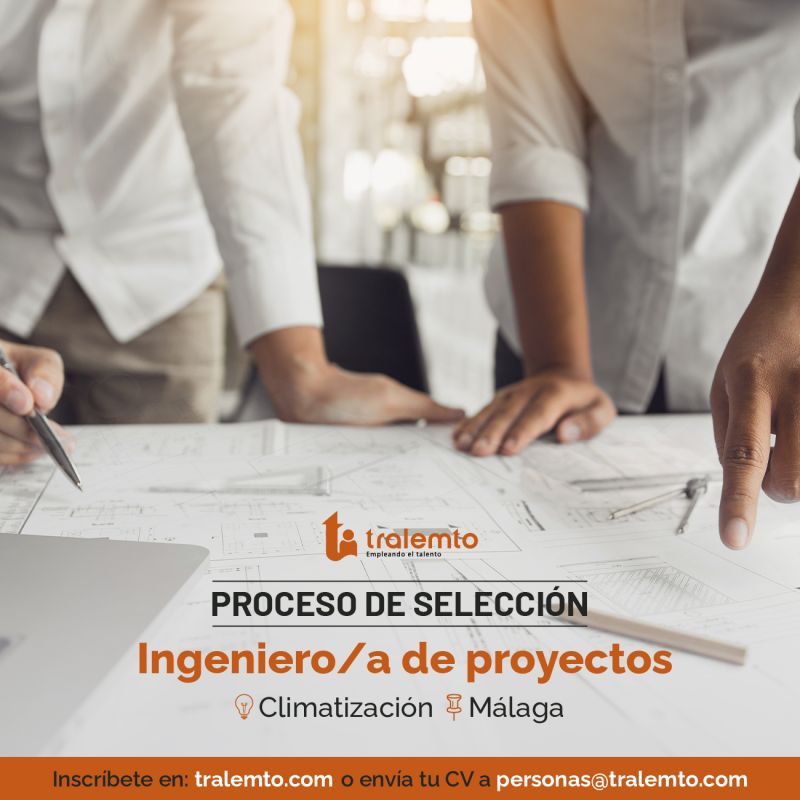 #OFERTA DE #EMPLEO!!!! #INGENIERO/A DE #PROYECTOS DE #CLIMATIZACIÓN, para empresa líder del sector, ubicada en #Cártama, #Málaga.

+Info: tralemto.com/portfolio/inge…
Envía tu #CV a: personas@tralemto.com