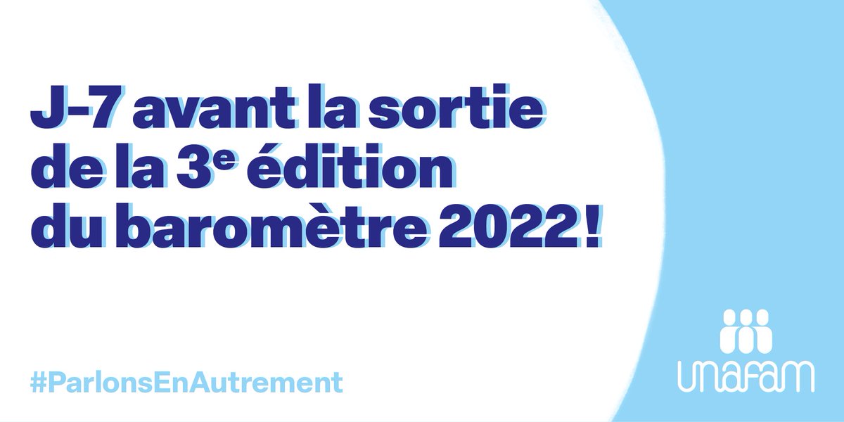 📅 Nous vous donnons rendez-vous le 6 octobre prochain pour découvrir la 3ème édition de notre #baromètre 2022 qui révèle le quotidien des #aidants et de leurs proches vivant avec des #troublespsychiques. 
#SantéMentale #Psychiatrie #Handicap #ParlonsEnAutrement