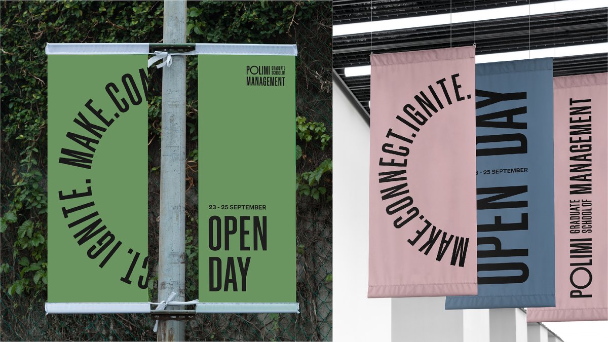 Interbrand's tweet image. 🏆 @reddot #2: @POLIMI_GSoM

Interbrand Milan moved the brand name from MIP to POLIMI, leveraging its proud history. The new identity reflects visually and verbally, the vibrancy of the school and its innovative approach.

 See the work here ➡️ bit.ly/3UO6QcA

#awards