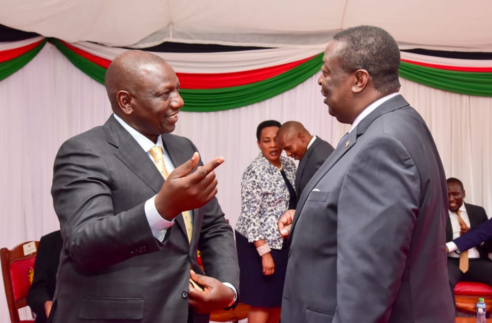 Musalia W Mudavadi (@musaliamudavadi) on Twitter photo Honoured to have attended the Official Opening of the 13th Parliament by H.E President <a href="/WilliamsRuto/">William Samoei Ruto, PhD</a>, as he addressed the joint sitting of the <a href="/NAssemblyKE/">National Assembly KE</a> and the <a href="/Senate_KE/">Senate of Kenya</a>, outlining the Kenya Kwanza government agenda for the country. Honoured to have attended the Official Opening of the 13th Parliament by H.E President <a href="/WilliamsRuto/">William Samoei Ruto, PhD</a>, as he addressed the joint sitting of the <a href="/NAssemblyKE/">National Assembly KE</a> and the <a href="/Senate_KE/">Senate of Kenya</a>, outlining the Kenya Kwanza government agenda for the country.