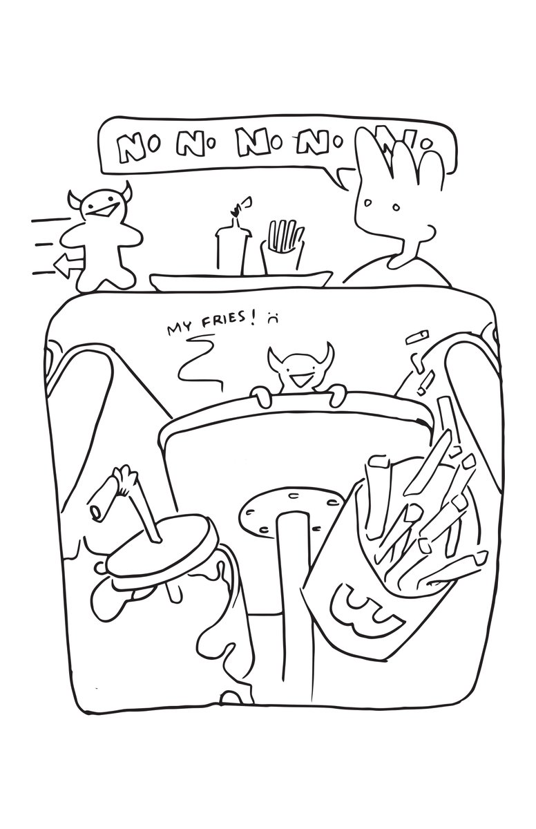 trash_oc's tweet photo. FAST FOOD GOBLINS comic  2 https://t.co/Bud6fOlUO6