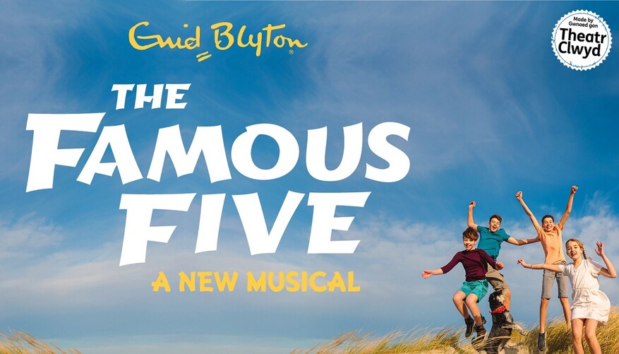 Sending the best of luck to <a href="/RicardoPearce/">David Ricardo-Pearce</a>, for the press night tonight at the <a href="/ClwydTweets/">Theatr Clwyd</a> for #FamousFive! 🎉