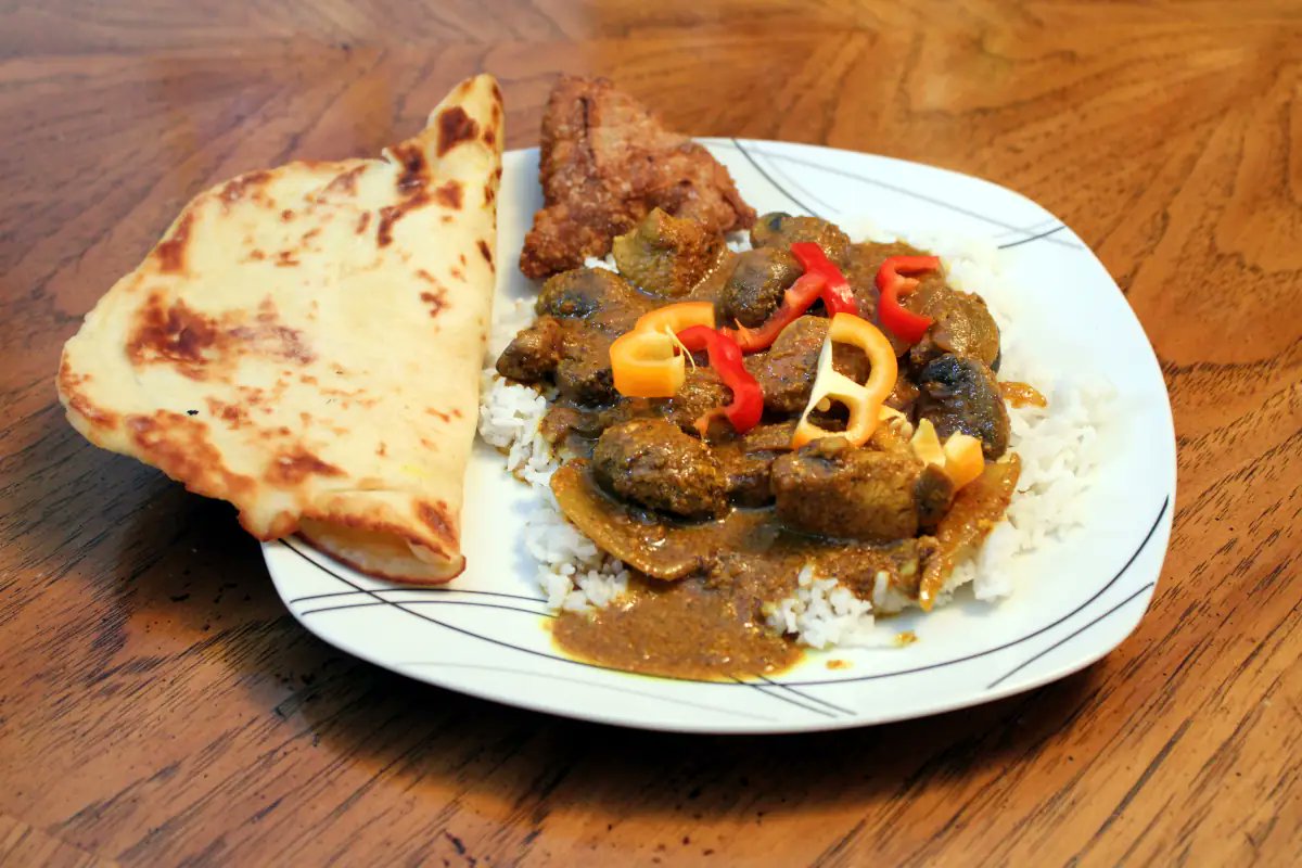 FreshCookedFun's tweet image. Chicken Curry without coconut milk.  I love curry, but my husband isn&apos;t a fan of coconut.   It came out great, pretty spicy too!