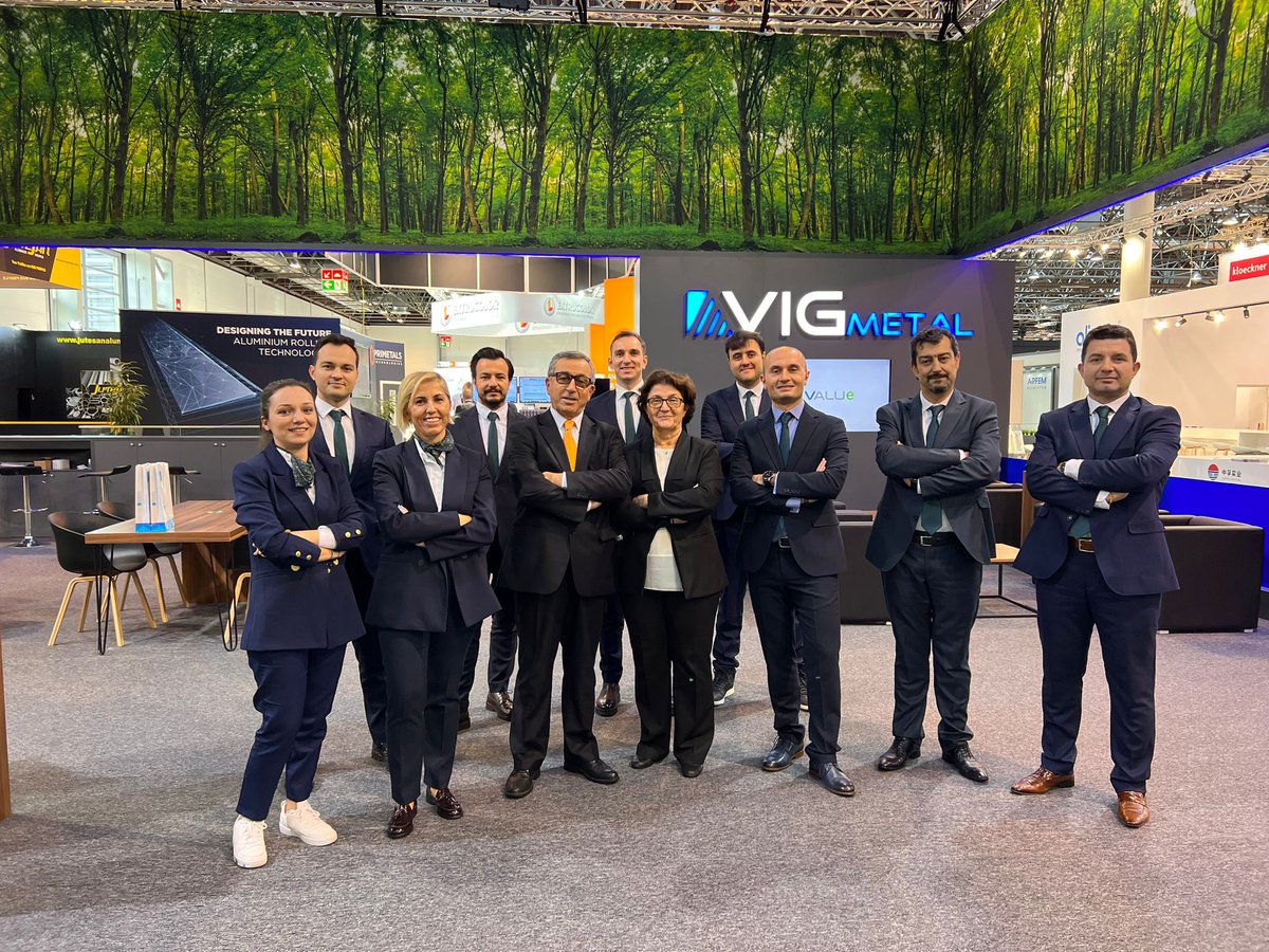 VIGMETAL's tweet photo. Güzel iş birliklerine vesile olan ve keyifli sohbetlerle geçen Aluminium 2022’yi başarıyla tamamladık. 

Vig Metal olarak; emeği geçen tüm çalışma arkadaşlarımıza, bizi yalnız bırakmayan iş ortaklarımıza ve değerli ziyaretçilerimize çok teşekkür ederiz.

2024’tegörüşmek üzere 🙏🏻 https://t.co/hf1e8V6qbp