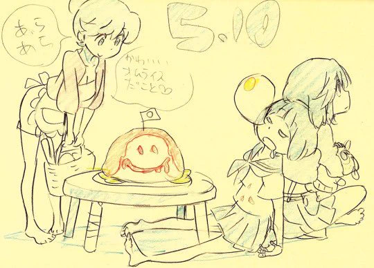 From Sushio's sketchbook "Sushiotan" 