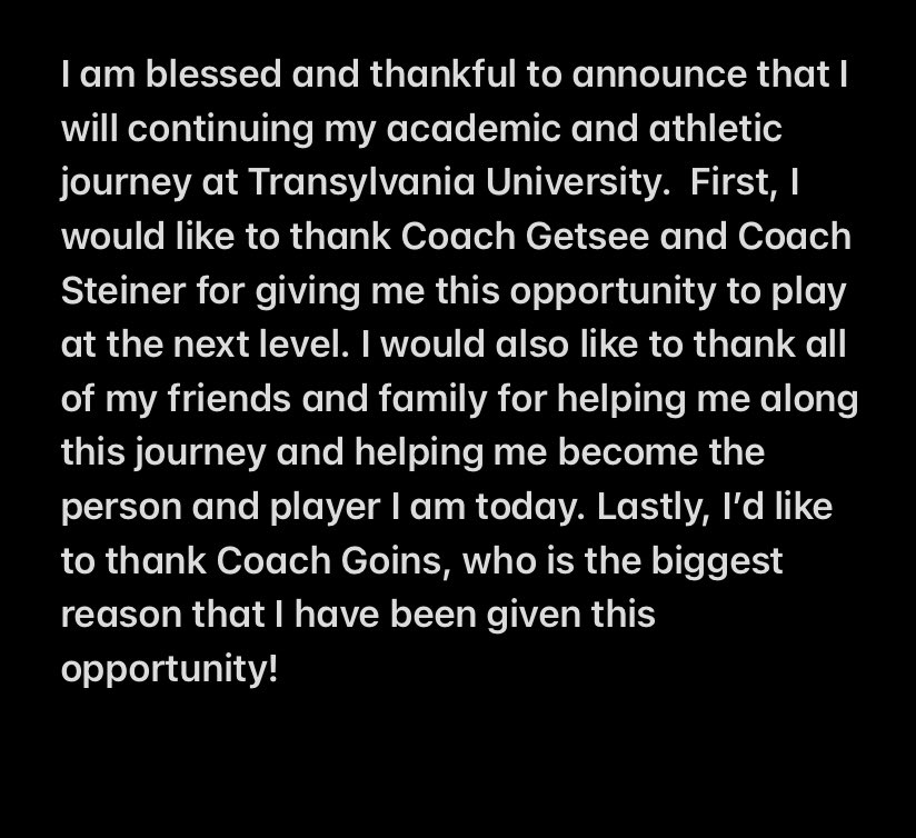 chase_gartner's tweet image. I’m excited to announce my commitment to Transylvania University! @coachgogo26 @JagsVarsity @ZackGetsee