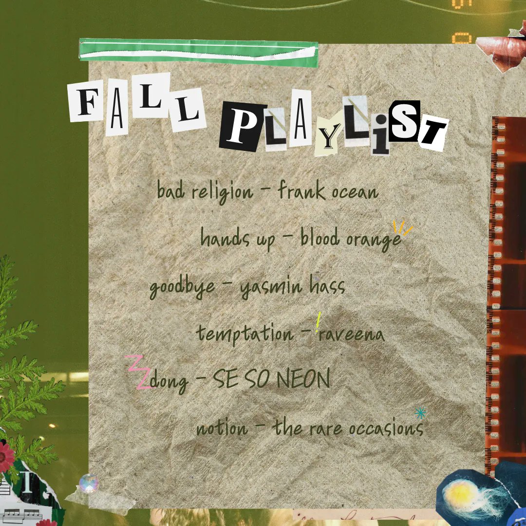 newwavezine's tweet image. For some moody vibes, add these songs to your fall playlist. 🍂🍂

#NewWave #FallPlaylist #Music