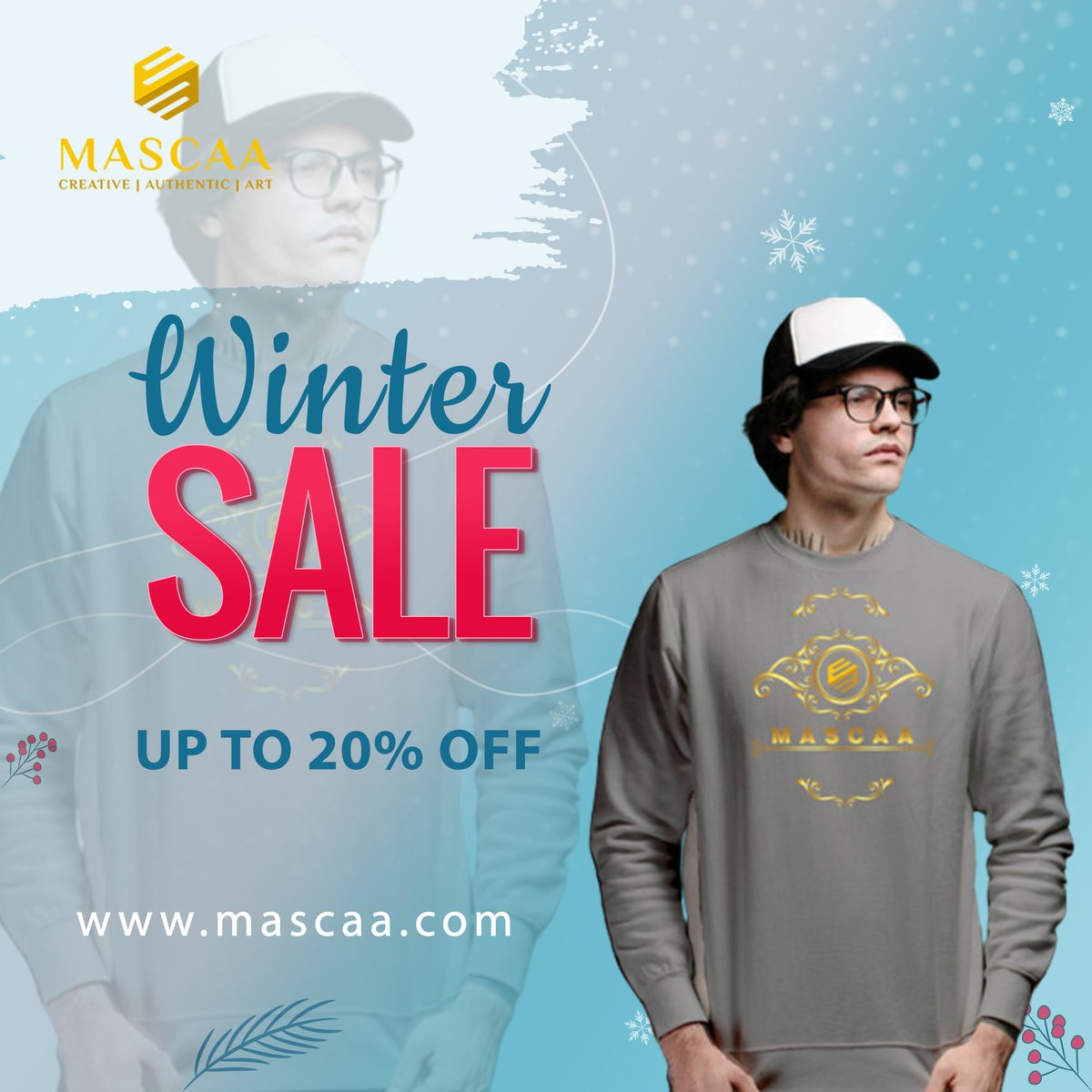 MascaaInc's tweet photo. Winter Sale | Winter Offer | 20% OFF

Join Us : https://t.co/O5ox5obrwD

#tshirt #fashion #tshirtdesign #tshirts #style #clothing #streetwear #moda #kaos #shirt #design #hoodie #apparel #love #clothes #clothingbrand #ootd #jeans #art #onlineshopping #kaosmurah #shopping https://t.co/vYBSpc2fyB