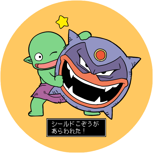 open mouth smile one eye closed star (symbol) black eyes fangs pokemon (creature)  illustration images