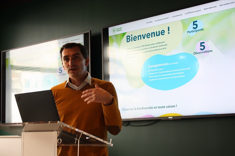 📢Lancement aujourd'hui sur le Parc #Icade #Paris #Orly-#Rungis du projet « Pause Nature ». 

🦋Pause Nature est un programme de sciences participatives conçu par Icade, le Museum National d'Histoire Naturelle et CDC Biodiversité.