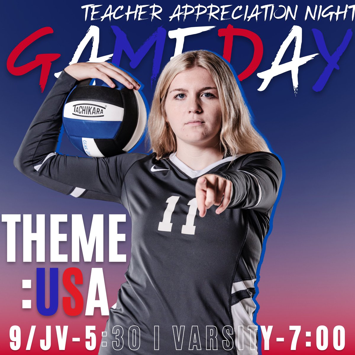 CapCityCavsVB's tweet photo. Calling all Teachers and students…we want YOU to come to tonight’s home game against Battle! We appreciate everything you all do for us and want to give you a little extra attention tonight! #GameDay #TeacherAppreciation #USA #AllOut #CC4L https://t.co/jPCcxN90JU