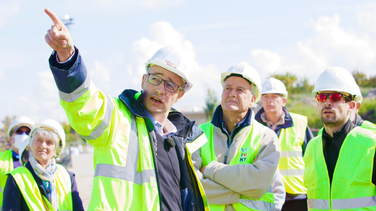GrandReims's tweet photo. Visites commentées aujourd'hui pour les habitants de #Reims, du #chantier du #PontdeWitry organisées avec les professionnels, conducteurs de travaux et les agents du #GrandReims impliqués sur le projet ! https://t.co/tRcjyw2Pfv
