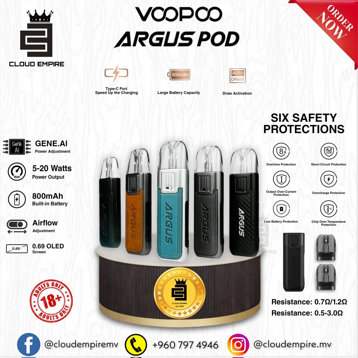 𝗩𝗢𝗢𝗣𝗢𝗢
𝗔𝗥𝗚𝗨𝗦 𝗣𝗢𝗗
ᴀᴠᴀɪʟᴀʙʟᴇ 🤩
𝗖𝗔𝗟𝗟 𝗢𝗥 𝗩𝗜𝗕𝗘𝗥: 7974946
@𝗰𝗹𝗼𝘂𝗱𝗲𝗺𝗽𝗶𝗿𝗲.𝗺𝘃.  instagram.com/invites/contac…
@𝗰𝗹𝗼𝘂𝗱𝗲𝗺𝗽𝗶𝗿𝗲𝗺𝘃.facebook.com/cloudempiremv/
JOIN OUR COMMUNITY: 𝗖𝗟𝗢𝗨𝗗 𝗘𝗠𝗣𝗜𝗥𝗘 
invite.viber.com/?g2=AQB74a7F7x…