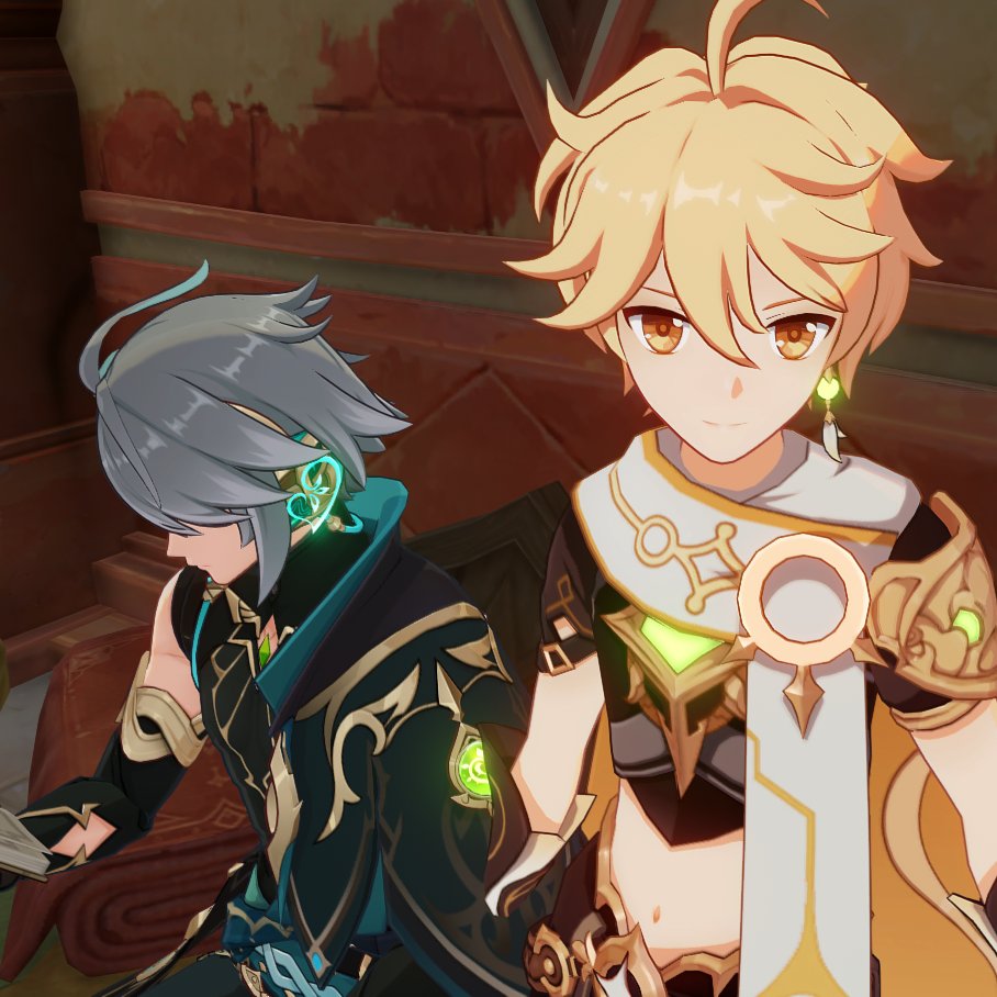 I loved hanging out with this group of people:)) Alhaitham will not cooperate with group pics