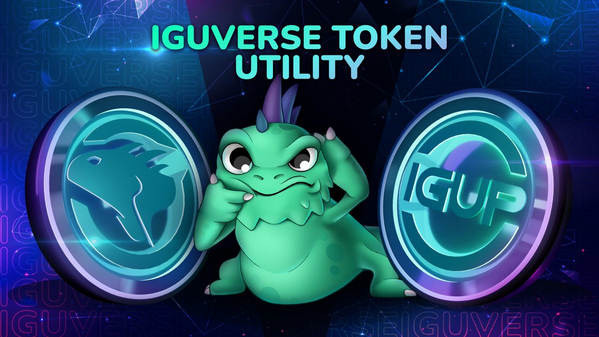 🦎 Hey, Iguanas!

💰 We have an exciting article about our tokens and the game economy available now for you to read!
medium.com/@iguverse/igu-…
📈 Enjoy our in-depth discussion of the tokens and learn how we are going to bring sustainability #IGU and #IGUP
