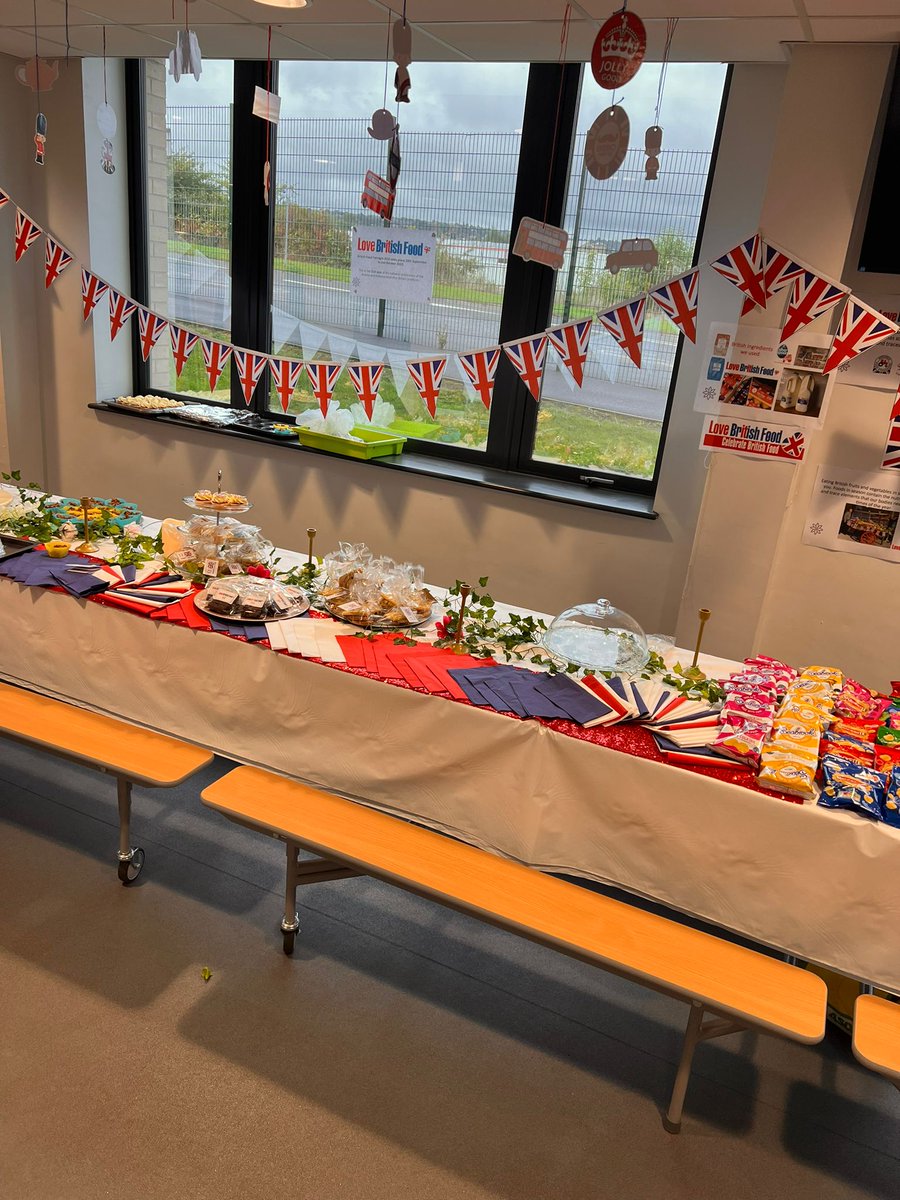 NKhan87642575's tweet photo. #Britishfoodfortnight @BronteGirls what a day! Thank you to all the staff and students that supported in every possible way....from food donations, to baking, cleaning, selling and much, much more! #TeamBronte @shaznazleekhan @_Sami_Khan_90 @sjamil01 @Nazish__Mahmood @_MSultana_ https://t.co/Zm7oMsMtog