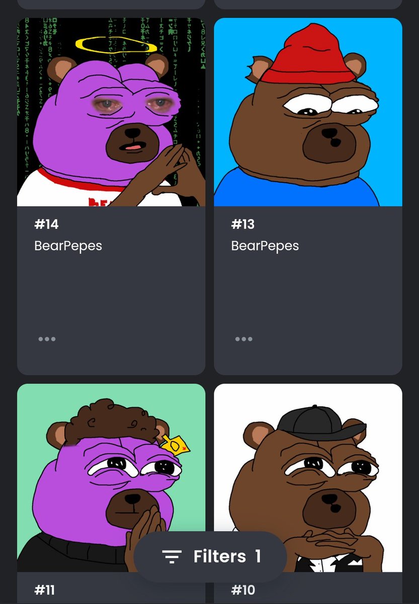 r0achg0dd's tweet photo. @StackSatsBTC @BearPepes @MAPS LfBearPepeeeeeeeeeee https://t.co/Bbut2oqozR