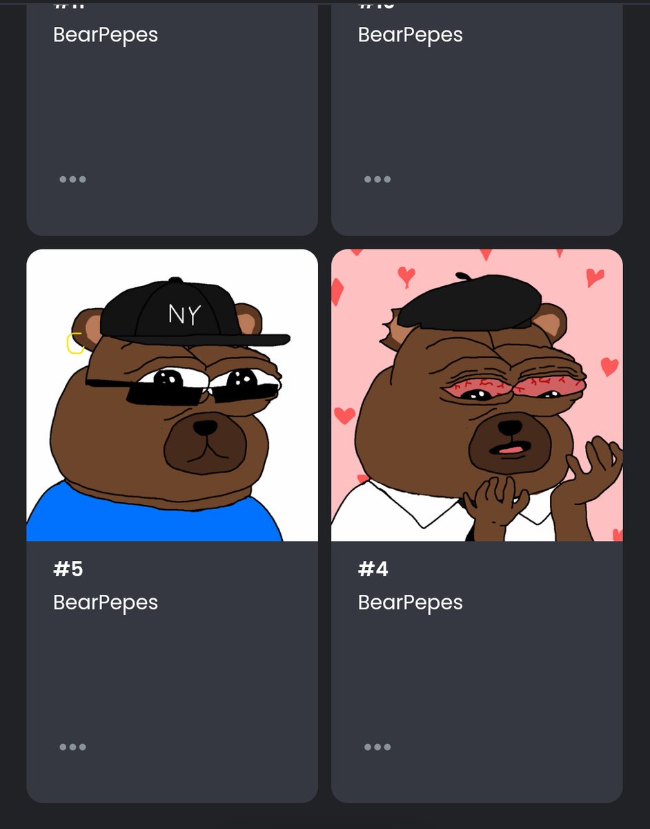 r0achg0dd's tweet photo. @StackSatsBTC @BearPepes @MAPS LfBearPepeeeeeeeeeee https://t.co/Bbut2oqozR