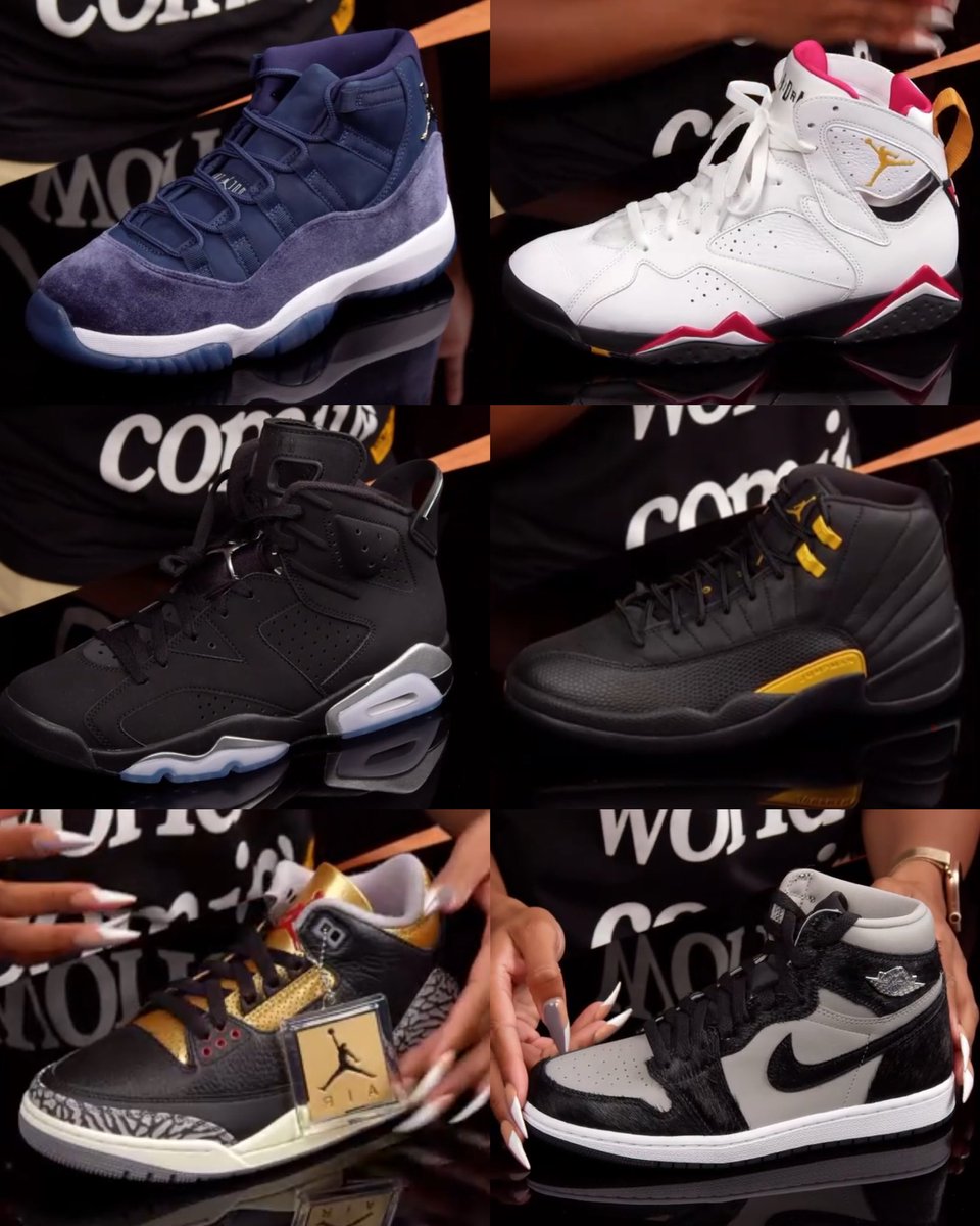 JORDAN BRAND HOLIDAY 2022 RETRO RELEASES (PREVIEW) 😳😳👀👀
Which pair(s) will you be going after⁉️⁉️⁉️