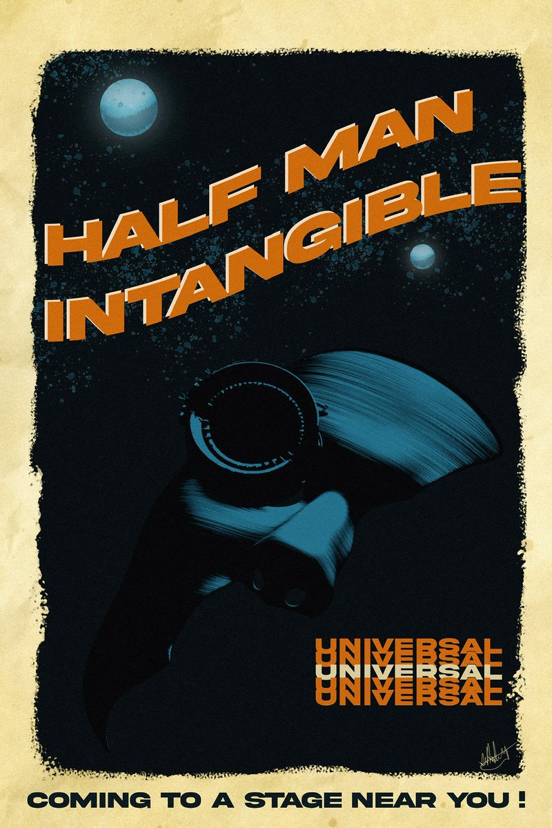 HalfManINT's tweet image. “Time throws you out of its dimensionless planar like a boomerang. It unites with you again in death.”- Vishwanath S J

Credits: @moabproductionsinc