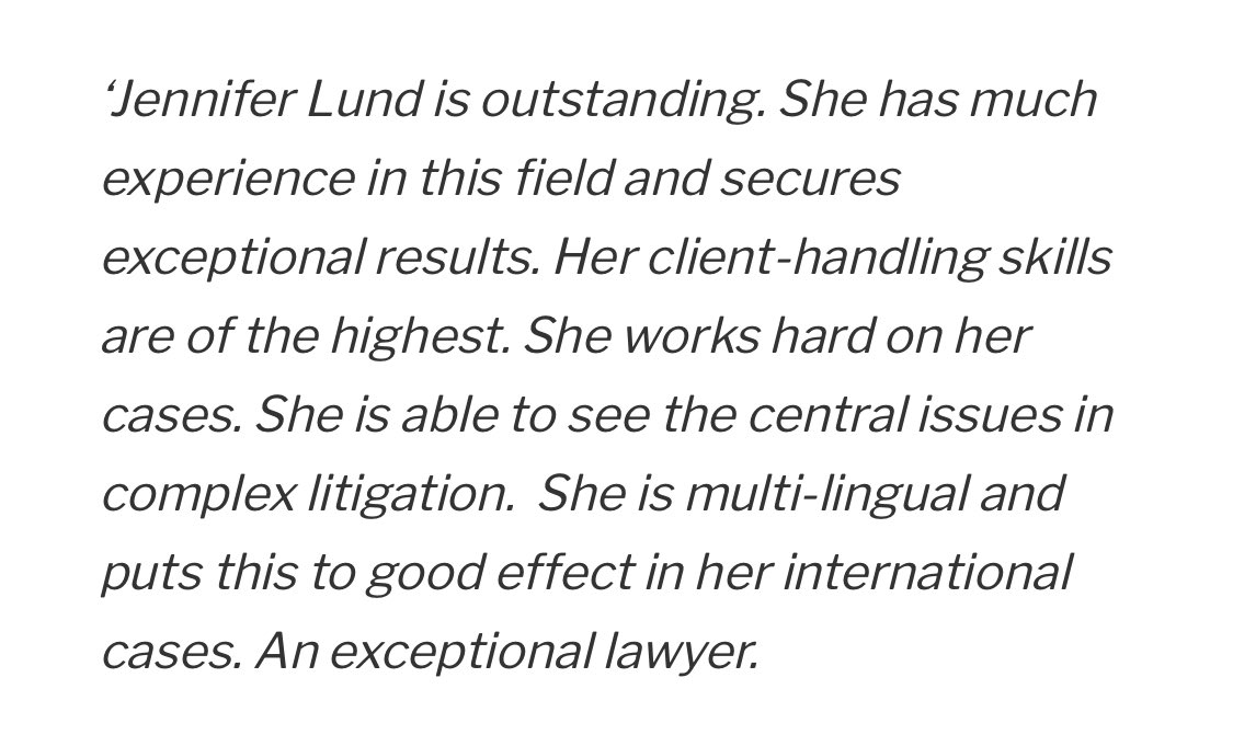 Brilliant write-up in <a href="/UK_Legal500/">The Legal 500 UK</a> for our #InternationalTravel team <a href="/irwinmitchell/">Irwin Mitchell</a>. 

Well done to ALL in the team for helping retain our #tier1 status🌟

We’re also exceptionally grateful to the referees who took the time out of their lives to say such kind words. Thank you 🙏🏼