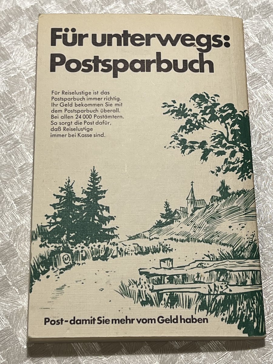 Apple Pay war gestern. Das Postsparbuch ist die Zukunft!