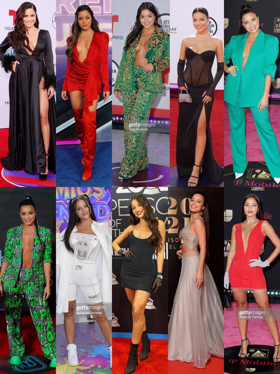 merneslomb's tweet image. Emilia en las diferentes alfombras ✨