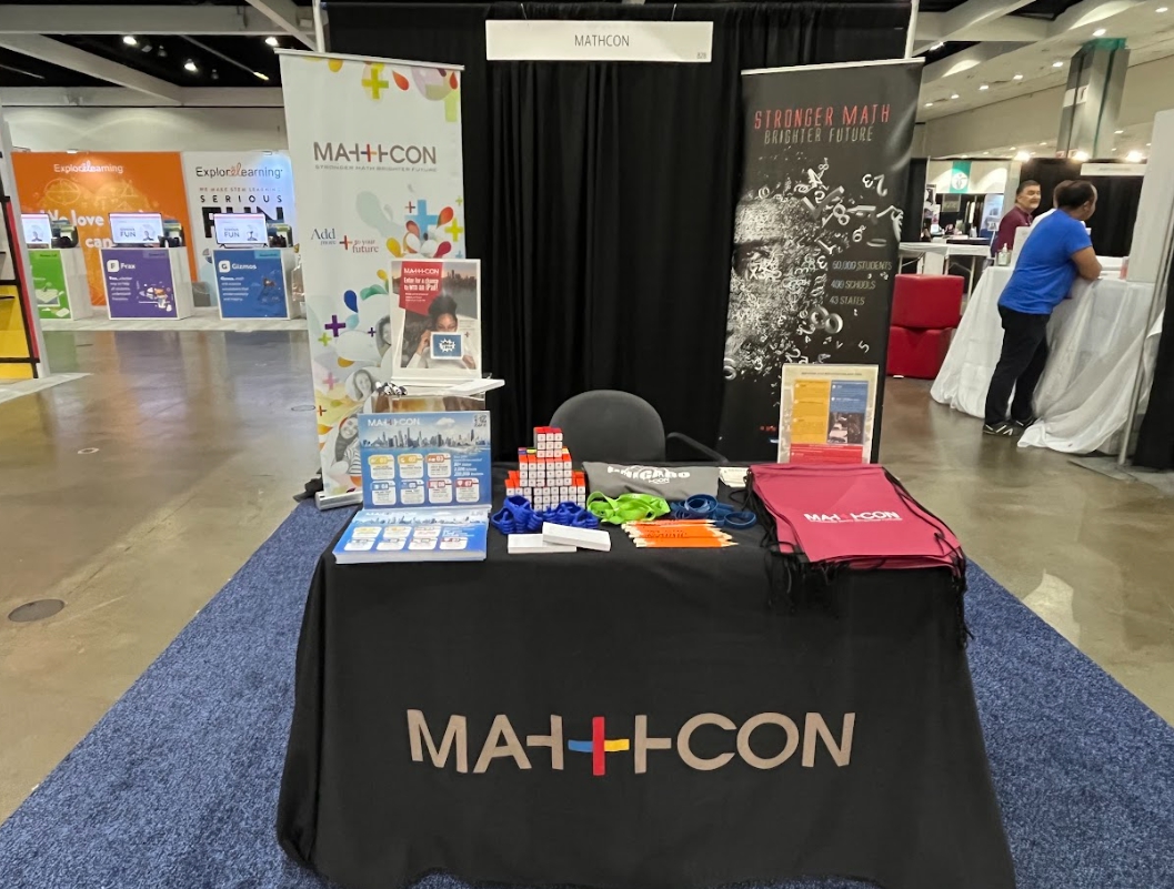 MathCON's tweet image. Visiting
@NCTM
Stop by MathCON booth to get information about National Math Competition for grades 4-12. mathcon.org #NCTM #NCTMLA22 #mathcompetition #mathematics