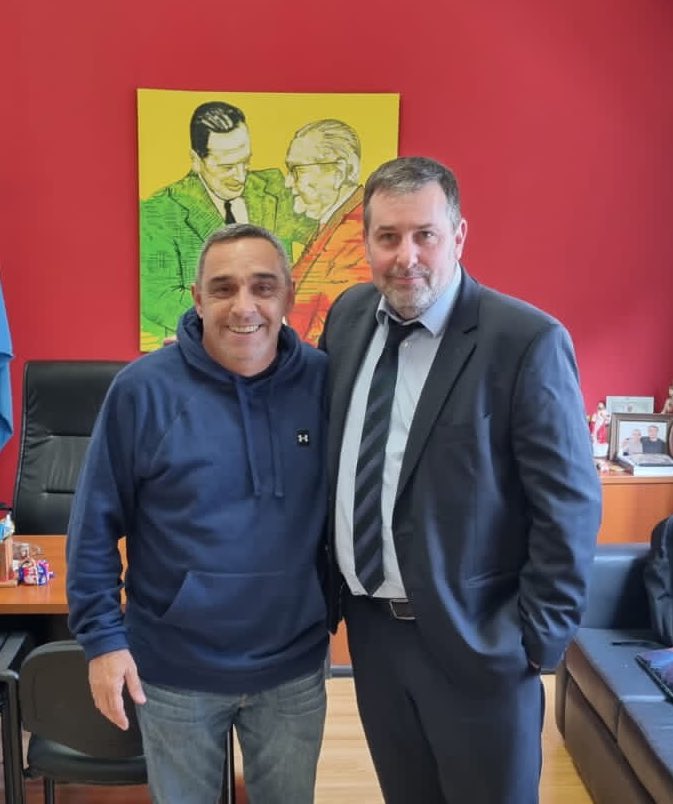 Hoy estuve reunido con Fabián Zaccardi, Secretario Adjunto de APL Congreso, dialogando sobre las próximas elecciones del Consejo de la Magistratura Nacional y la importancia de tener Instituciones sólidas para el crecimiento de la Argentina.