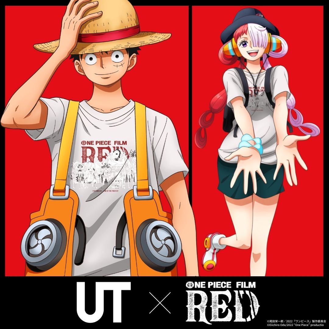 COMING SOON: UT x ONE PIECE FILM RED! 🔥 <a href="/UniqloUSA/">UNIQLO</a>

The stage is set... introducing 4 unique designs featuring your favorite film characters. Available online + in all US stores 10/27.

PREVIEW ➡️  got.cr/UNIQLO_FILMRED #UniqloUT #LifeWear #WearYourWorld #OPFilmRedNYCC