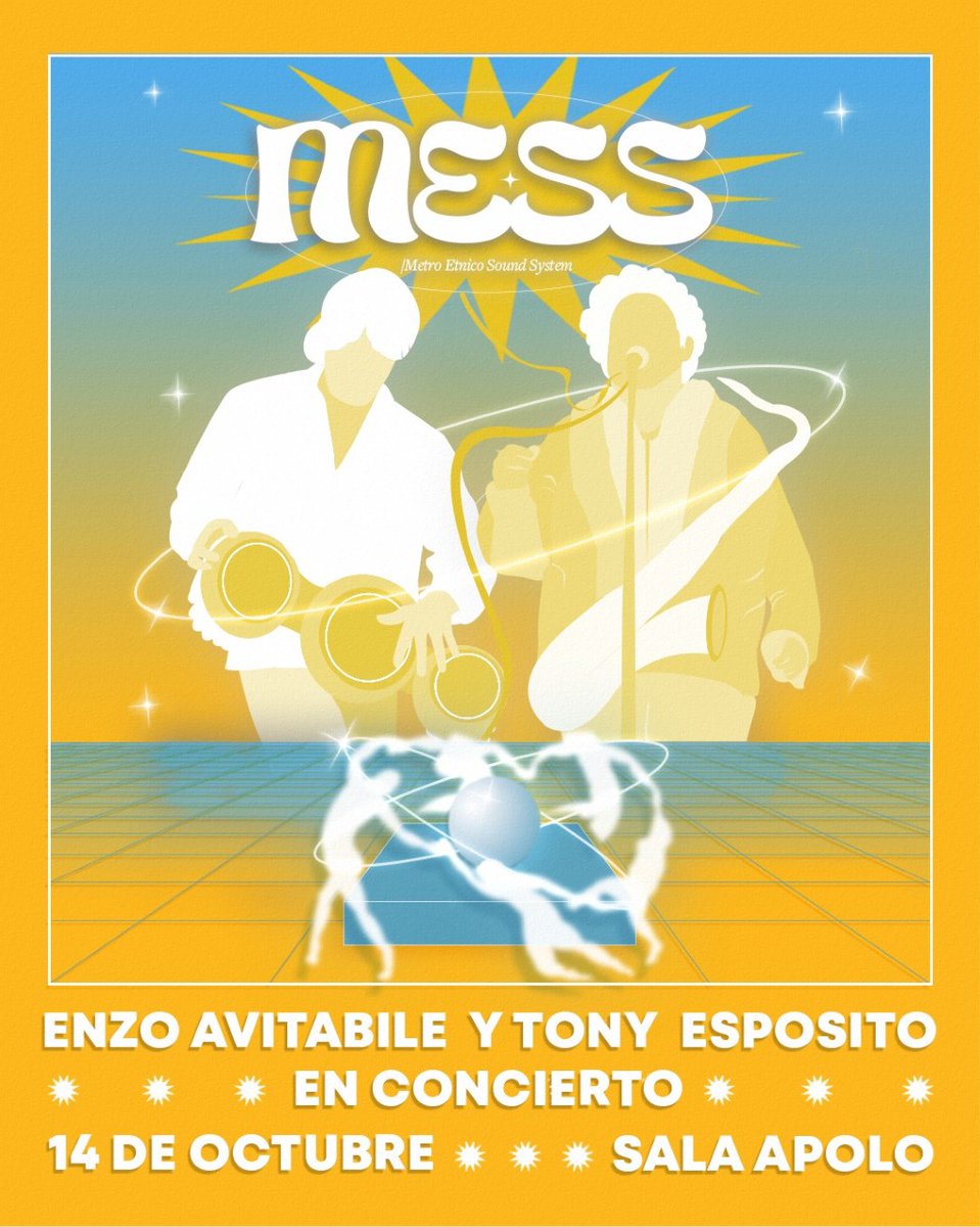 La grande tradizione napoletana contemporanea a Barcellona con ENZO AVITABILE e TONY ESPOSITO.
Sala Apolo 14 ottobre alle 20:00
SCONTO PER GLI AMICI DELL'IIC inserendo il codice MESS-ITA al momento dell'acquisto su ra.co/events/1555432
@ItalyinSPA