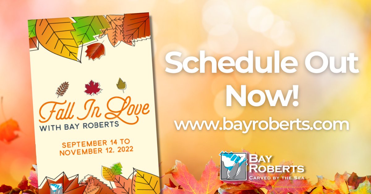 Town_BayRoberts's tweet image. It’s the perfect time to #FallInLoveWithBayRoberts! 🍂🏡😁

Check our schedule of events for the festival - there’s something for everyone! ❤️

🔗 bayroberts.com/filwbr-2022/

#BayRoberts