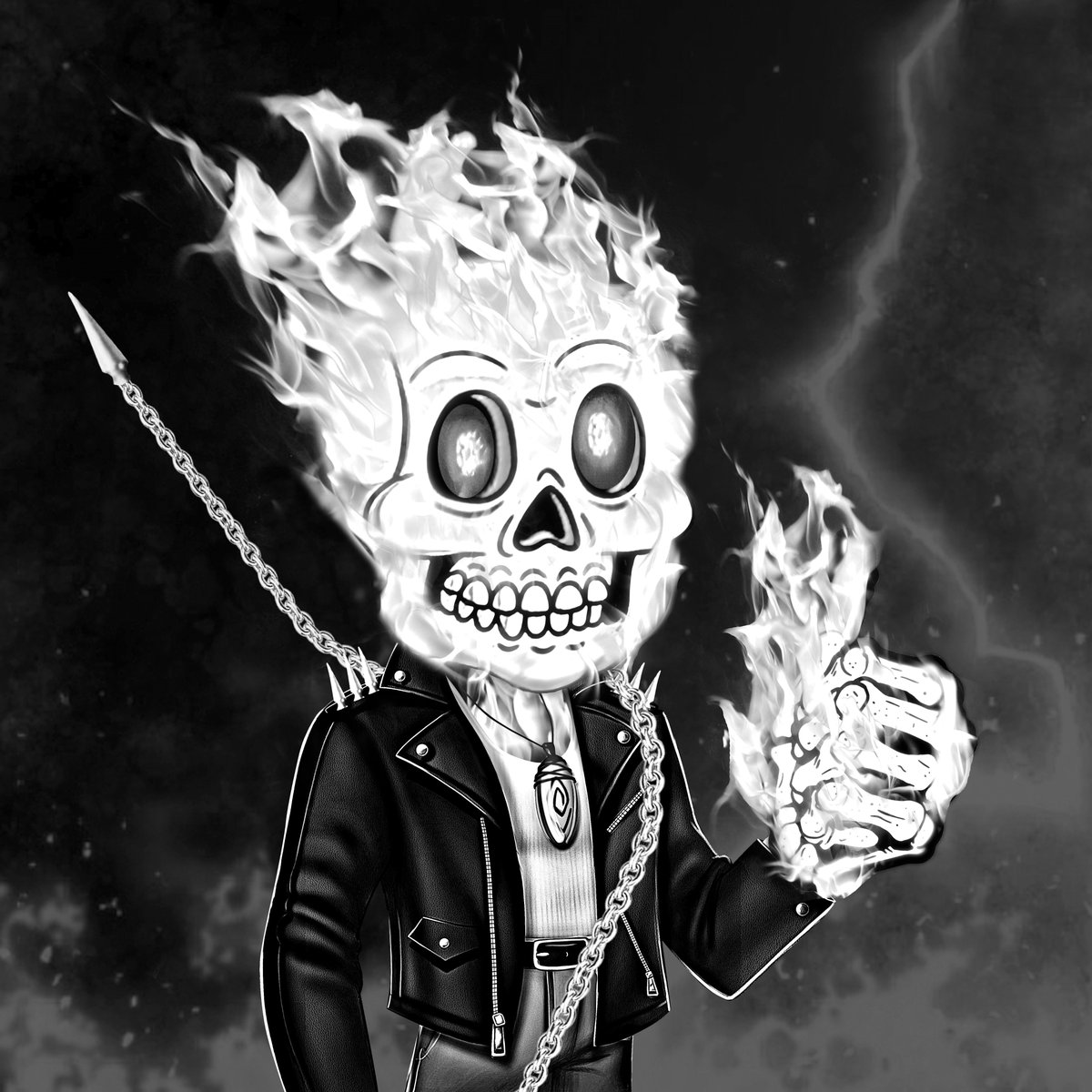 _leorioo_'s tweet photo. Ghost Rudy 
@Rudy_Tops_CNFT
 
#RudyandTops #FanArtContest #CNFTcomic #cnftgiveaway #cnftcommunity #CNFTCommunity https://t.co/LjMuPtkbuz