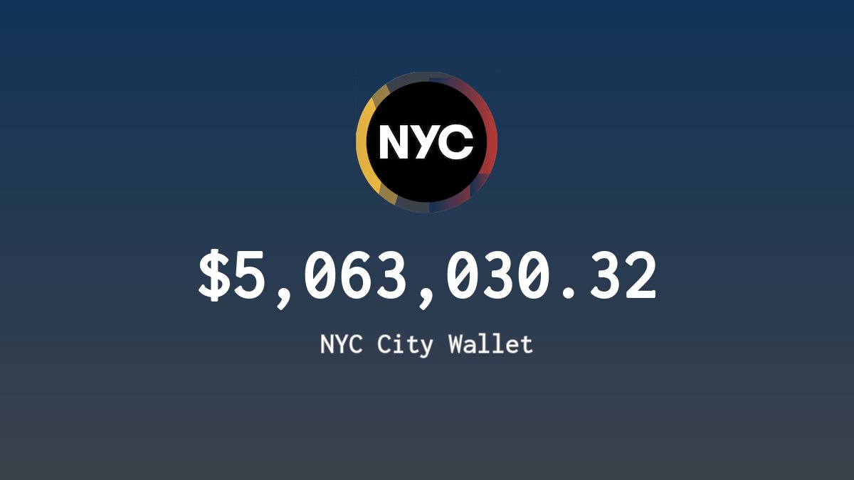 NYC City Wallet tweet media