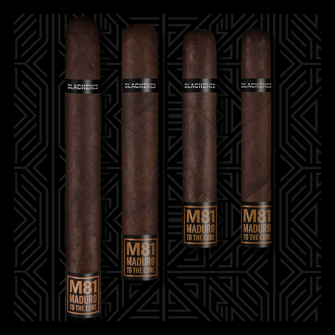 drewestatecigar's tweet photo. Drew Estate Partners With Metallica's James Hetfield And Blackened American Whiskey's Rob Dietrich to Release The All-Maduro Blackened Cigars "M81" By Drew Estate click here to read more https://t.co/LTTA8DooZk #BLACKENEDCIGARS https://t.co/vprQaj6RkU