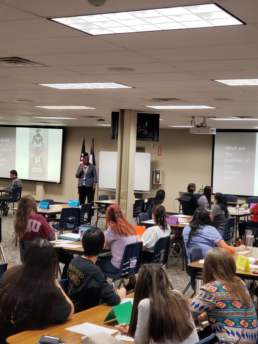 ClintonSchantz's tweet photo. A great morning of Leadership coaching with @DrCapricaWells. @NEISD @NEISDKIN #changetheculture #empoweringourgame https://t.co/A1CYNHt0IR