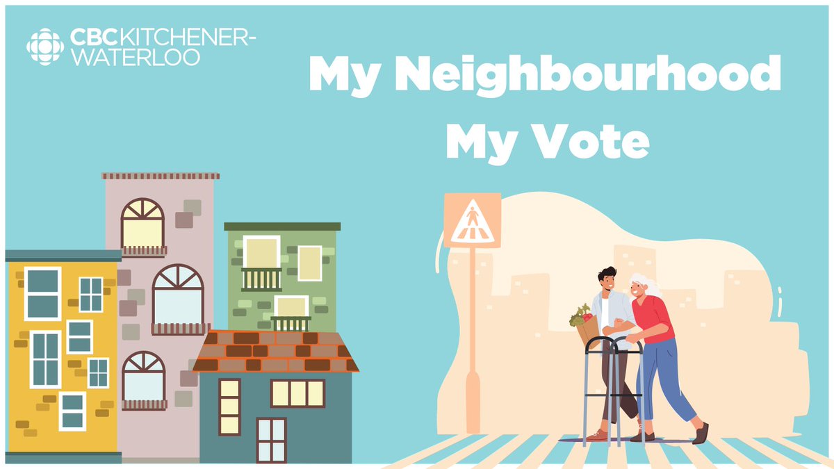 CBC K-W wants to hear from you. What are the most important #election issues in your neighbourhood? Your voice matters – it's your neighbourhood and your vote. Let us know what’s on your mind: cbc.ca/news/canada/ki…

#CBCMyNeighbourhoodMyVote #cbc #MunicipalElection