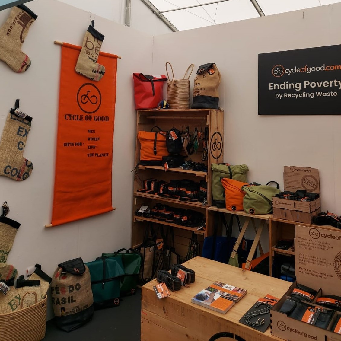 CycleOfGoodUK's tweet photo. We are exhibiting at the Staffordshire Climate Expo tomorrow - a fresh new one-day event dedicated to climate action and sustainability in business.
Get your free tickets at: https://t.co/fdao00fmkL
#climateexpo #sustainablebusiness #climateaction #cycleofgood https://t.co/yMvPVeMH0v