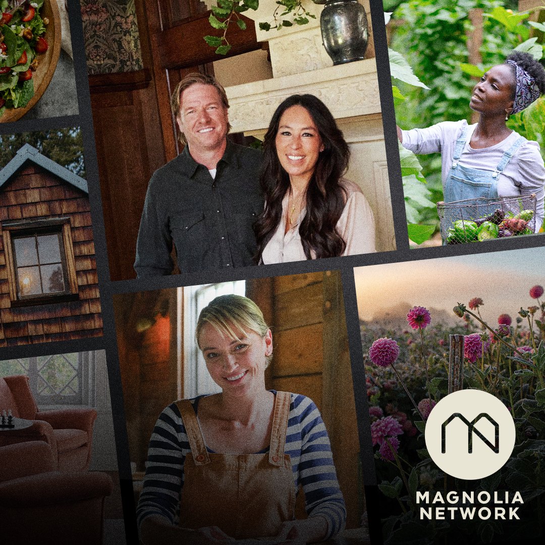 Starting tomorrow, you can stream @magnolianetwork on HBO Max! Select originals including Fixer Upper, Magnolia Table with Joanna Gaines, The Lost Kitchen, Growing Floret, Family Dinner, Homegrown, Restoration Road with Clint Harp, Maine Cabin Masters, and more coming soon.